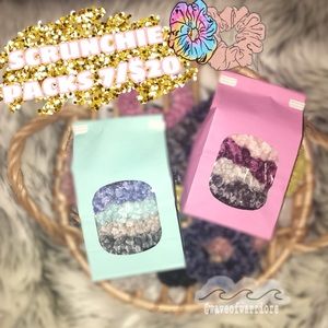 Velvet Scrunchies 7/$20 Vsco Mystery Pack